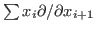 $\sum x_i \partial /\partial x_{i+1}$