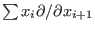 $\sum x_i \partial /\partial x_{i+1}$