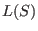 $L(S) = \oplus \{K x^{\alpha} e_i \mid \exists s \in S, \hbox{LM(s)}=x^{\alpha}e_i\}$