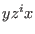 $Z<x,y>/<2x,3y,yx-xy,xy>$