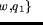 $p \mbox{$\,\,\,\,{\not\!\!\!\stackrel{}{\longrightarrow}\!\!\mbox{}^{{\rm s}}_{\{w,q_1\}}}\,$ }$