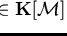 $p_{1}, p_{2} \in {\bf K}[{\cal M}]$