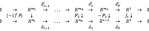 \begin{displaymath}
\begin{array}{cccccccccccccc}
& & & d'_{l-1} & & & & d'_1&...
...0\\
& & & d_{l-1} & & & & d_1 & & d_0 & & & \\
\end{array} \end{displaymath}