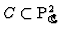 % latex2html id marker 6290
$ C \subset \P ^2_{\mathbb{C}}$